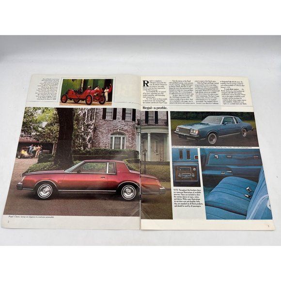 Vintage 1978 Buick Sales Brochure 75 Years of Greatness 19 Pages + Engine Insert - Picture 3 of 12